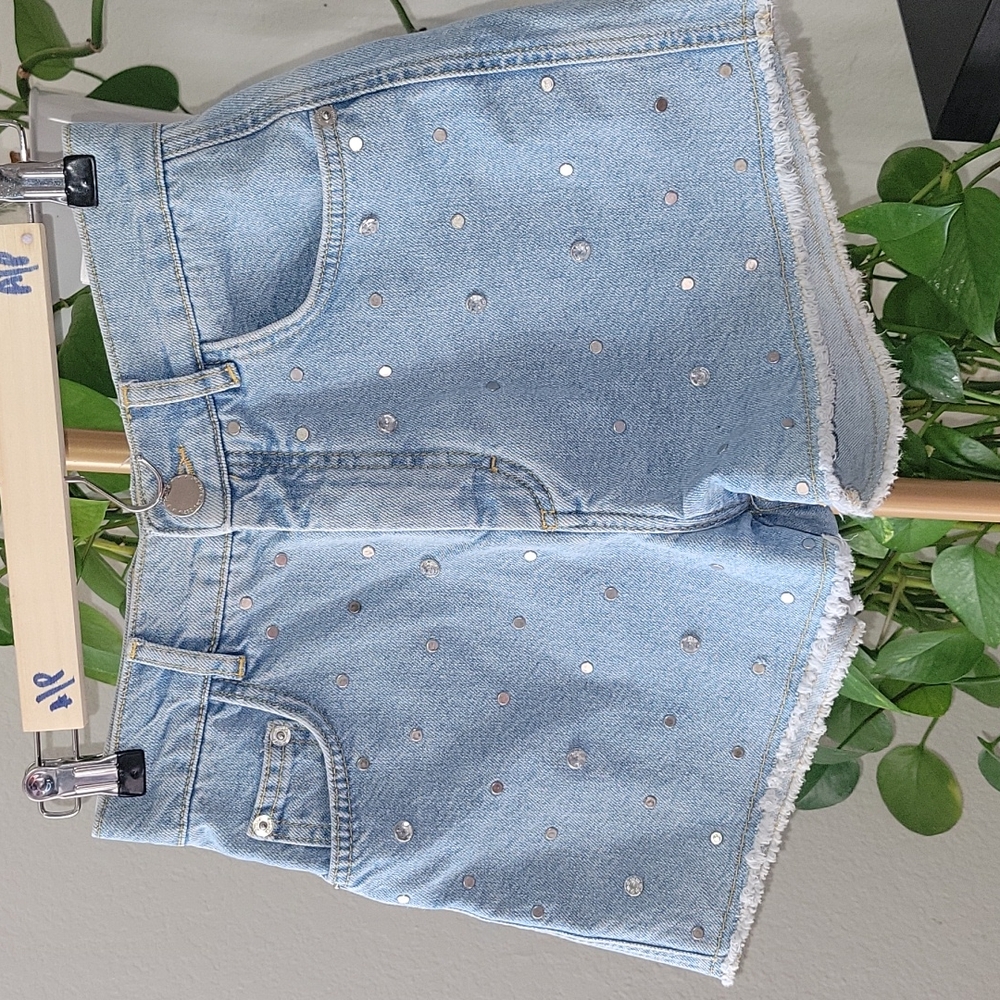 Maje Denim Short Size S - Picture 1 of 14